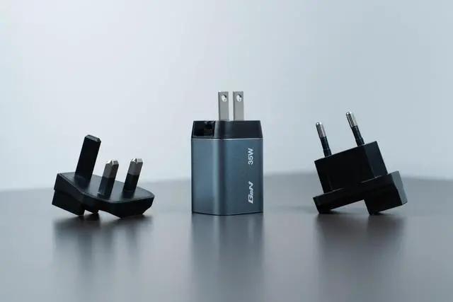 Alt view image 11 of 19 - Verbatim 35W 2-Port GaN Wall Charger - 35 W - 120 V AC, 230 V AC Input - 1