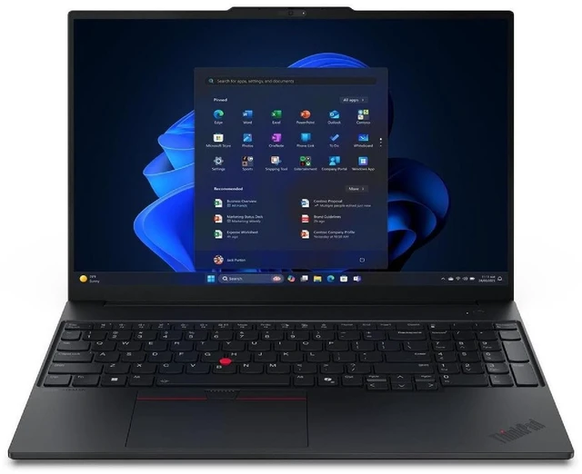 Alt view image 8 of 10 - Lenovo ThinkPad E16 Gen 3 Intel Laptop, 16" IPS 60Hz,Intel Core 5 210H,16GB, Graphics, 512GB SSD,Win 11 Pro