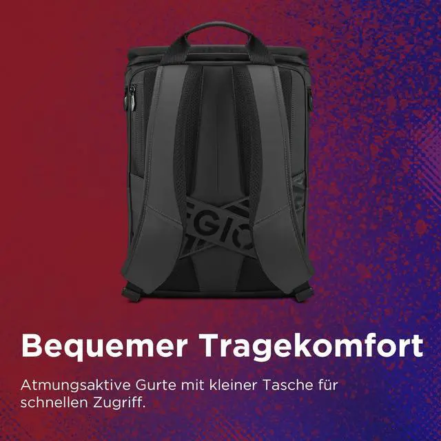 Alt view image 2 of 3 - LENOVO LEGION 16-INCH ARMORED GAMING BACKPACK GB900