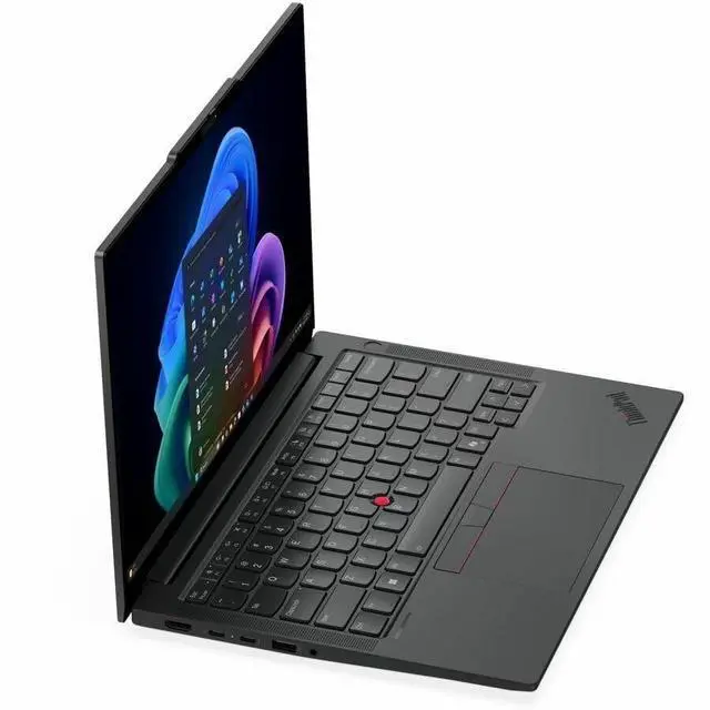 Alt view image 12 of 14 - Lenovo ThinkPad E14 Gen 8 21Y80012US 14" Touchscreen Notebook - WUXGA - 60 Hz - Intel Core 5 Series 3 320 - 16 GB - 512 GB SSD - English (US) Keyboard - Black - Intel Chip - 1920 x 1200 - Windows