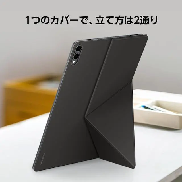 Alt view image 12 of 13 - Samsung Carrying Case (Book Fold) Samsung Galaxy Tab S11 Ultra Tablet - Black - Scratch Resistant, Blemish Resistant - MicroFiber Interior Material - 12.9" Height x 8.3" Width x 0.4" De