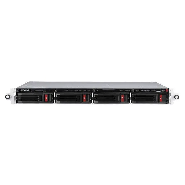 Alt view image 7 of 7 - BUFFALO TeraStation WS5420RN 4-Bay Windows Server IoT 2025 Rackmount NAS 32TB 4x8TB HDD Included TAA Compliant