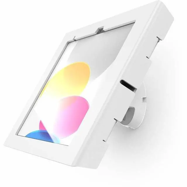 Main image of iPad 10th-11th A16 Gen Apex Enclosure Bow Tilting Wall Mount White