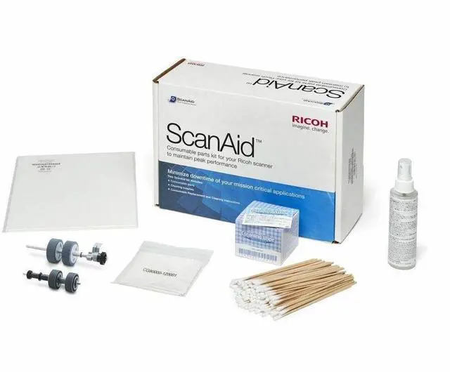 Main image of Ricoh PFU Cleaning Supplies & Consumables Scanaid Kit fi-8040 CG01000307101