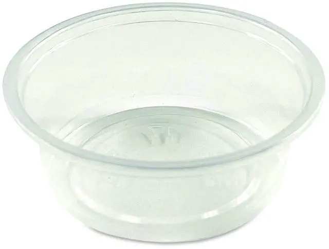 Main image of Portion Cups 1.5 oz Clear 100/Pack 25 Packs/Carton 60003016