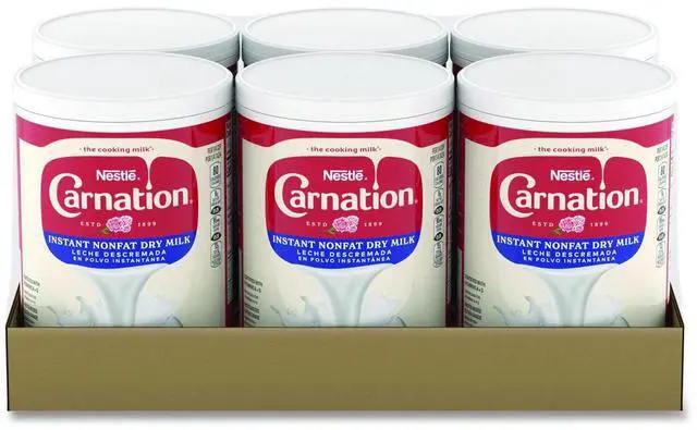 Main image of Instant Nonfat Dry Milk Unsweetened 8.5 lb Canister 6/Carton 12602464