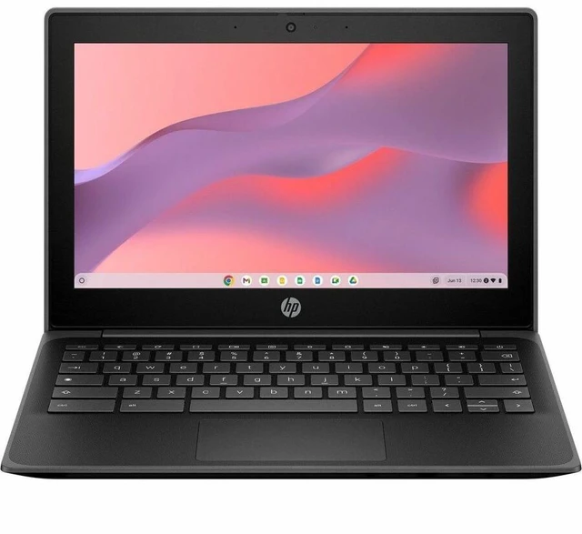 Alt view image 6 of 7 - HP Chromebook Laptop Computer 11.6" HD Touch Screen Intel N-series 4 GB