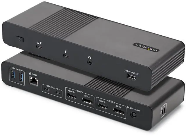 Main image of THUNDERBOLT 5 CERTIFIED, USB4 UNIVERSAL DOCK WITH DRIVERLESS COMPATIBILITY IN WI