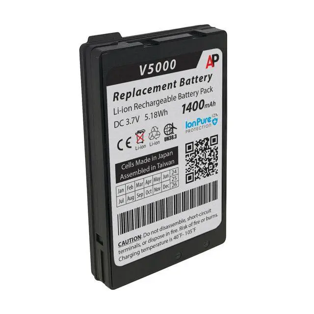 Alt view image 3 of 5 - REPLACEMENT BATTERY FOR VOCERA COMMUNICATIONS SMARTBADGE V5000 - 230-02150. 1400