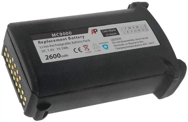 Main image of MOTOROLA & SYMBOL MC9090-G AND MC9090-K SERIES SCANNERS REPLACEMENT BATTERY. COM