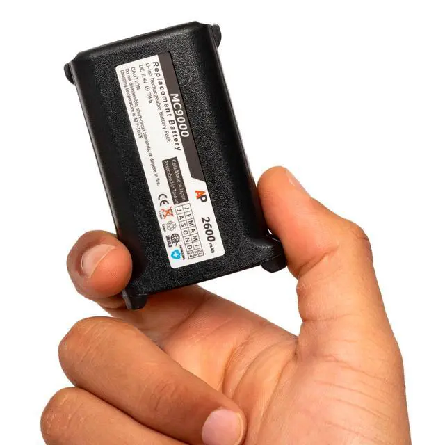 Alt view image 2 of 7 - MOTOROLA & SYMBOL MC9090-G AND MC9090-K SERIES SCANNERS REPLACEMENT BATTERY. COM