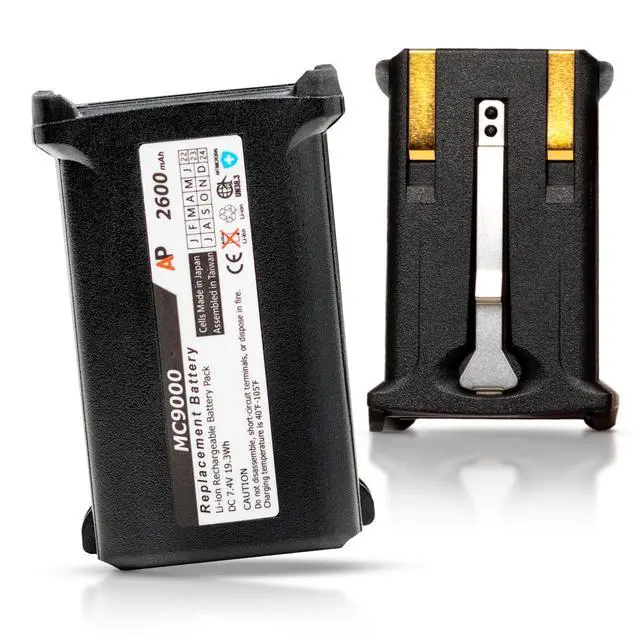 Alt view image 3 of 7 - MOTOROLA & SYMBOL MC9090-G AND MC9090-K SERIES SCANNERS REPLACEMENT BATTERY. COM