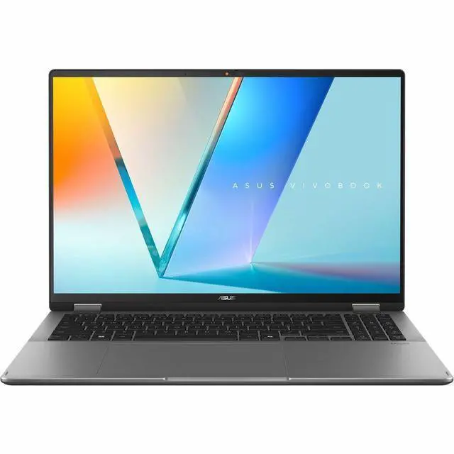 Alt view image 7 of 11 - Asus Vivobook 16 Flip TP3607 TP3607AA-DS79T 16" Touchscreen Convertible Copilot+ PC 2 in 1 Notebook - WUXGA - 60 Hz - Intel Core Ultra 7 Series 3 355 - 32 GB - 1 TB SSD - Matte Gray - Intel Chip