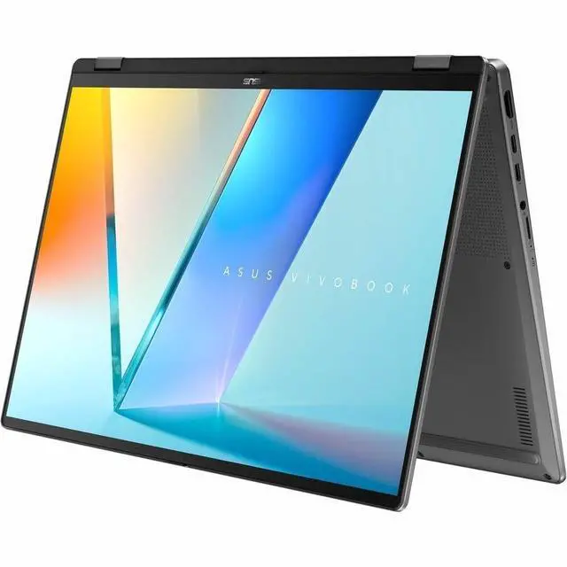 Alt view image 11 of 11 - Asus Vivobook 16 Flip TP3607 TP3607AA-DS79T 16" Touchscreen Convertible Copilot+ PC 2 in 1 Notebook - WUXGA - 60 Hz - Intel Core Ultra 7 Series 3 355 - 32 GB - 1 TB SSD - Matte Gray - Intel Chip