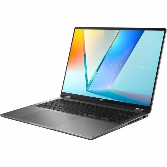 Alt view image 10 of 11 - Asus Vivobook 16 Flip TP3607 TP3607AA-DS79T 16" Touchscreen Convertible Copilot+ PC 2 in 1 Notebook - WUXGA - 60 Hz - Intel Core Ultra 7 Series 3 355 - 32 GB - 1 TB SSD - Matte Gray - Intel Chip