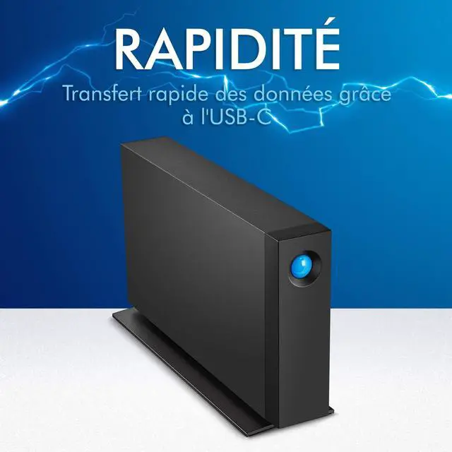 Alt view image 3 of 5 - Seagate d2 Professional 30 TB Desktop Hard Drive - 3.5" External - USB 3.1 Type C - 7200rpm - 5 Year Warranty