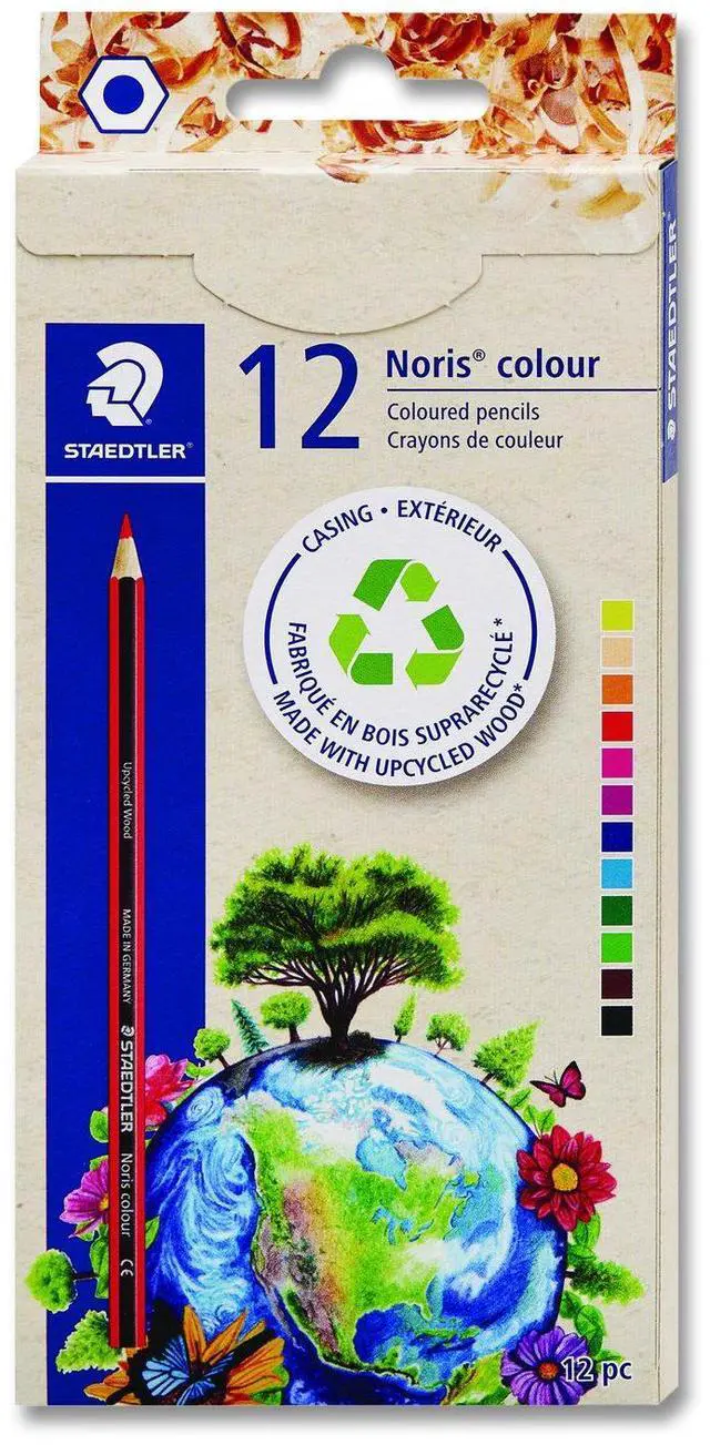 Main image of Colored Pencils Assorted Lead and Barrel Colors 12/Pack 185C12A602