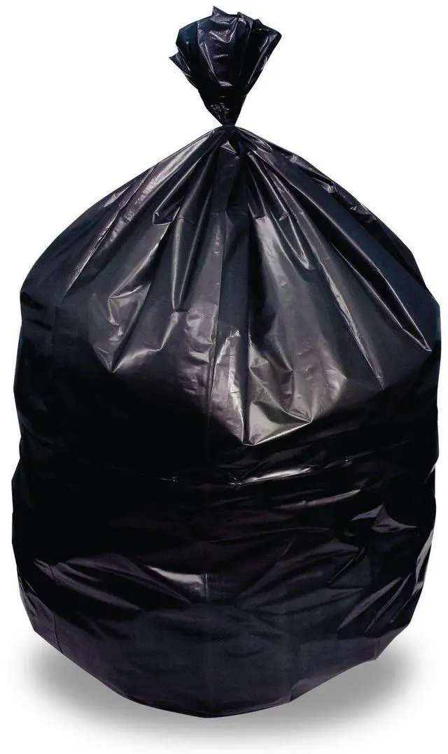 Main image of Linear Low Density Can Liners 56 gal 1.5 mil 46' x 50" Black 100/Carton H9250AK