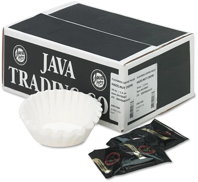 Main image of Coffee Portion Packs 1.5 oz Packs Hazelnut Creme 24/Carton 399705024152