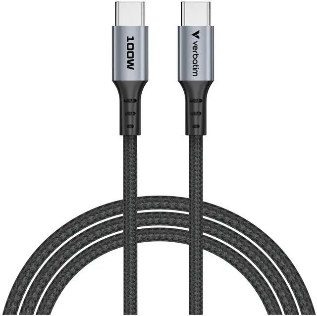 Main image of VERBATIM SYNC & CHARGE USB C TO USB C 100W 120 CM