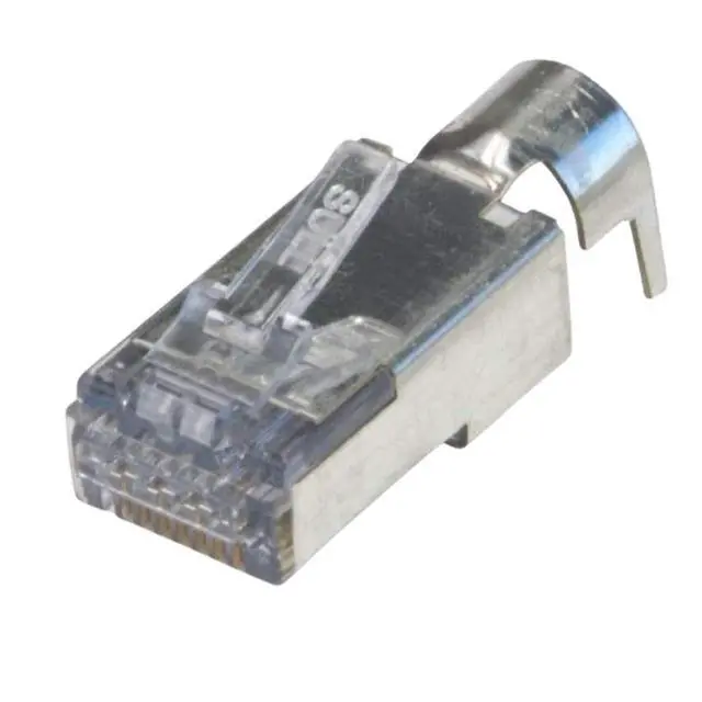 Alt view image 6 of 6 - Platinum Tools ezEX 44 Shielded, External Ground, CAT6 Connector - 50 - 1 x RJ-45 Male Network - Shielding - TAA Compliant