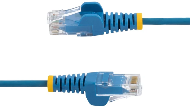 Alt view image 3 of 5 - 10-PACK OF SLIM CAT6 CABLES IS IDEAL FOR MULTIPLE SETUPS; SUPPORTS 10GBPS AND 10