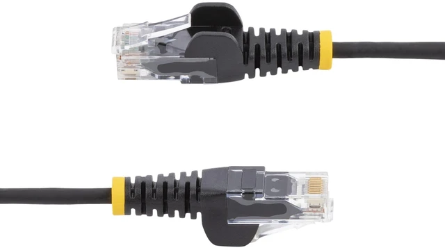 Alt view image 3 of 5 - 10-PACK OF SLIM CAT6 CABLES IS IDEAL FOR MULTIPLE SETUPS; SUPPORTS 10GBPS AND 10
