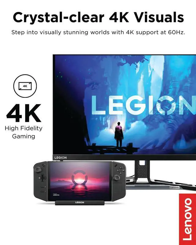 Alt view image 4 of 6 - Lenovo Legion Go USB-C Dock GX91P83696