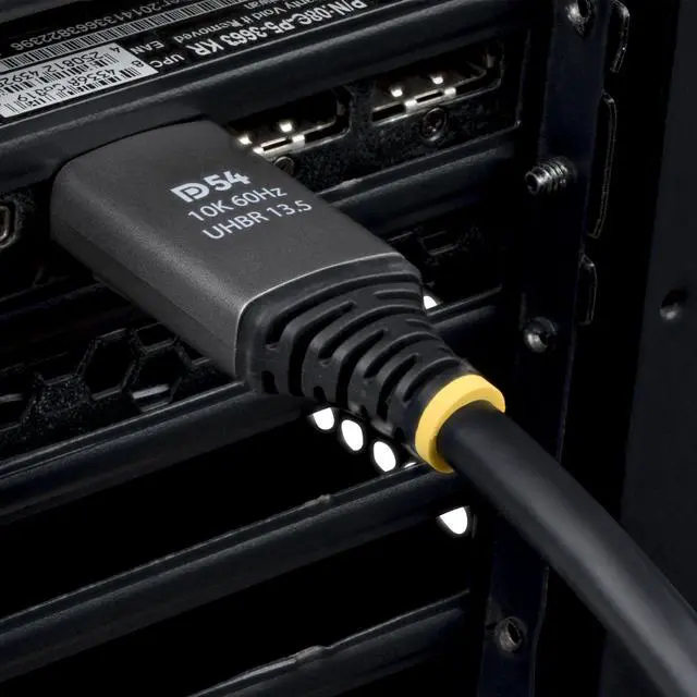 Alt view image 6 of 7 - DP 2.1 CABLE SUPPORTS UHBR13.5-ENABLED DISPLAYPORT DEVICES; DP54 (54GBPS) DELIVE