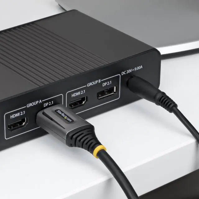 Alt view image 7 of 7 - DP 2.1 CABLE SUPPORTS UHBR13.5-ENABLED DISPLAYPORT DEVICES; DP54 (54GBPS) DELIVE