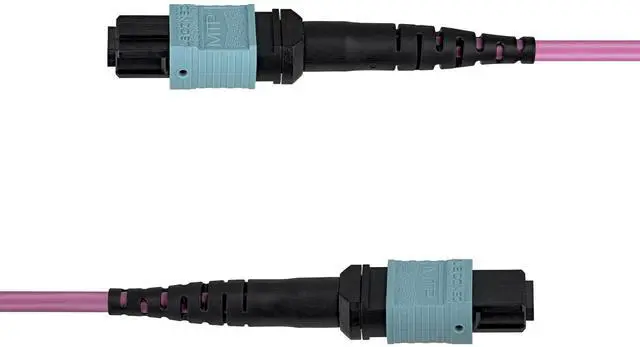 Alt view image 3 of 4 - MTP /PC FEMALE OM4 MULTIMODE PLENUM FIBER CABLE SUPPORTS 100GBPS; INDIVIDUALLY T