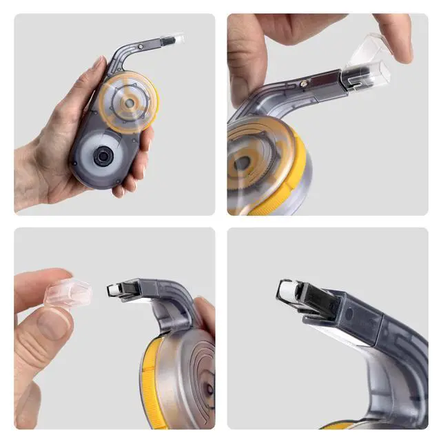 Alt view image 4 of 5 - StarTech Fiber Optic Cleaning Pen MPO Fiber Cleaner for MPO/MTP-16 Connectors and Ports Fiber Optic Cleaner Pen FOCPENMPO316C
