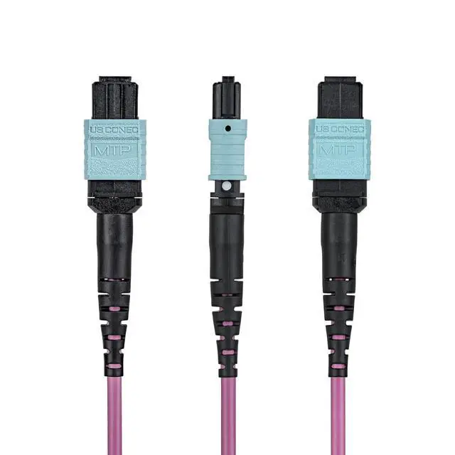 Alt view image 2 of 4 - MTP /APC FEMALE OS2 SINGLE MODE PLENUM FIBER CABLE SUPPORTS 100GBPS; INDIVIDUALL