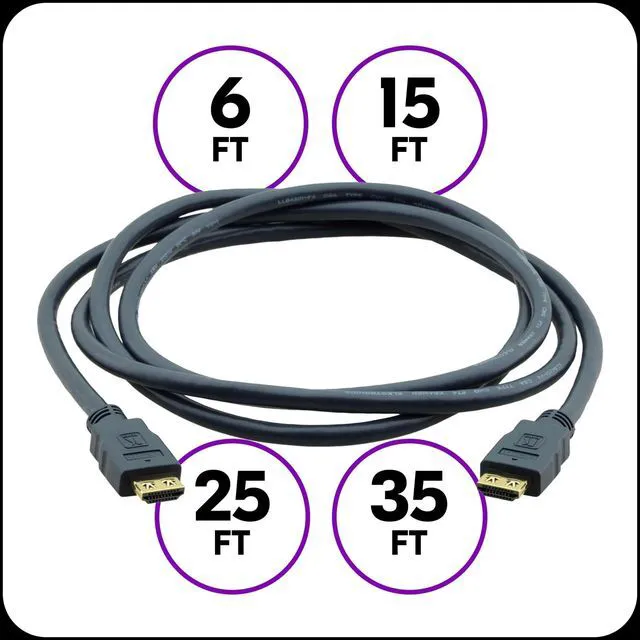 Alt view image 2 of 5 - Kramer 15Ft M/M HDMI Cable Black 97-0101015