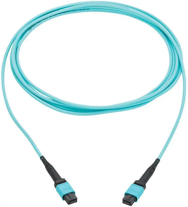 Alt view image 2 of 5 - Tripp Lite 100G Multimode 50/125 OM4 Fiber Optic Cable, 5m TAA N845B-05M-12TAA