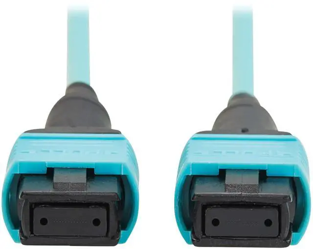 Alt view image 4 of 5 - Tripp Lite 100G Multimode 50/125 OM4 Fiber Optic Cable, 5m TAA N845B-05M-12TAA