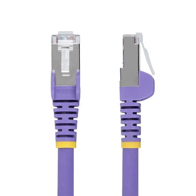 Alt view image 2 of 7 - CAT6A ETHERNET CABLE - PURPLE 10GBE S/FTP LSZH 100W POE