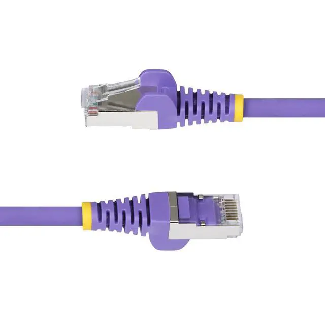 Alt view image 3 of 7 - CAT6A ETHERNET CABLE - PURPLE 10GBE S/FTP LSZH 100W POE