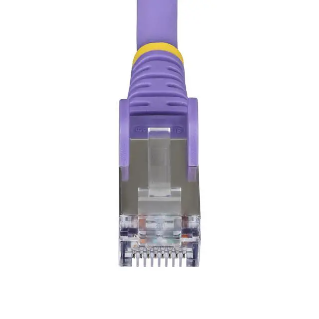 Alt view image 4 of 7 - CAT6A ETHERNET CABLE - PURPLE 10GBE S/FTP LSZH 100W POE