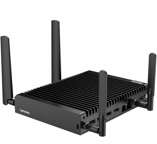 Main image of Lenovo ThinkEdge SE10n Gen2 13LJ000AUT - Intel Core 3 N355 - 16 GB RAM - 512 GB SSD - Windows 11 IoT Enterprise LTSC 2024 - 2.5 Gigabit Ethernet - Wireless LAN - Bluetooth - 6x USB Ports - 2x RJ-45 Ports