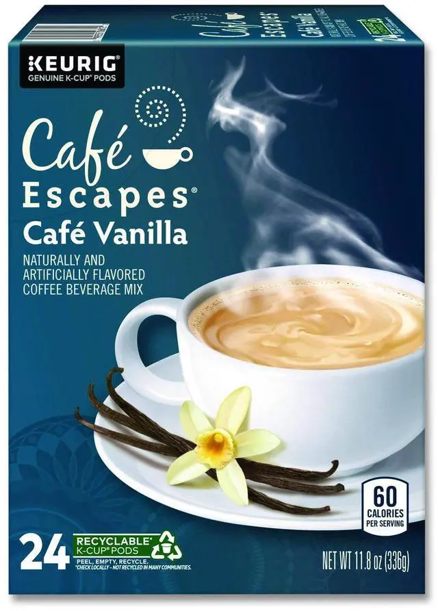 Main image of Cafe Vanilla K-Cups 24/Box 5000330125