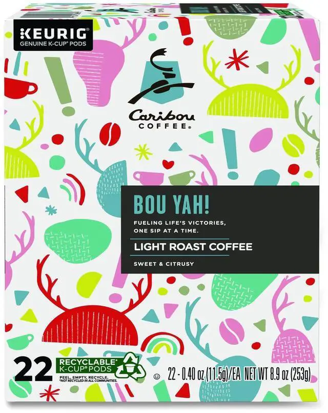Main image of BOU YAH K-Cup Pods Light Roast 22/Box 5000368779