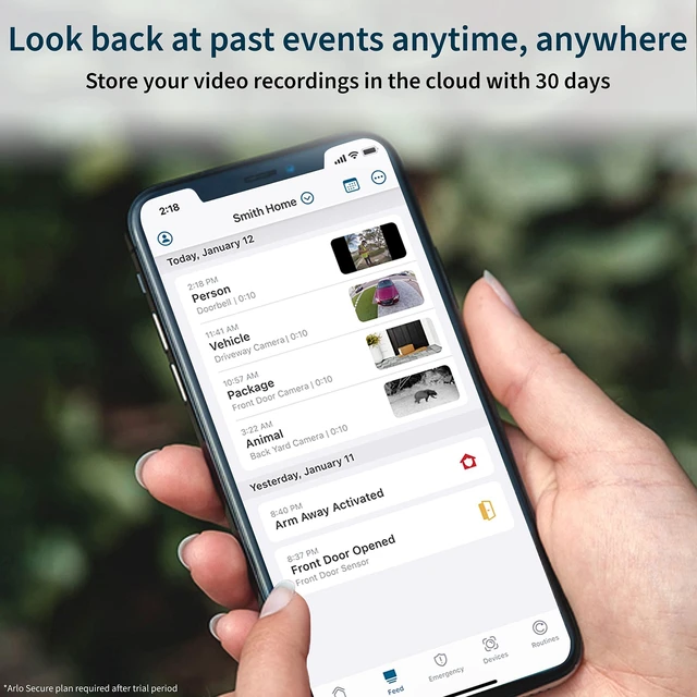 Alt view image 5 of 5 - Arlo Essential Spotlight Camera 1080p Video, Color Night Vision, and Audio Black