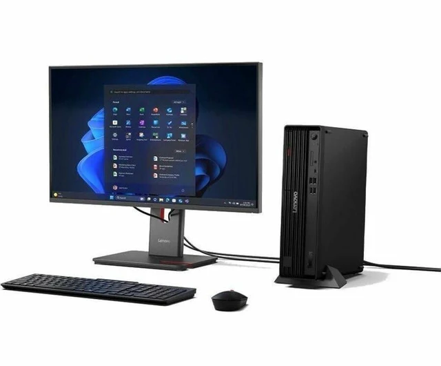 Alt view image 4 of 7 - Lenovo ThinkCentre M70s 12YK001BUS SFF Desktop Computer U5 235 32GB 512GB SSD