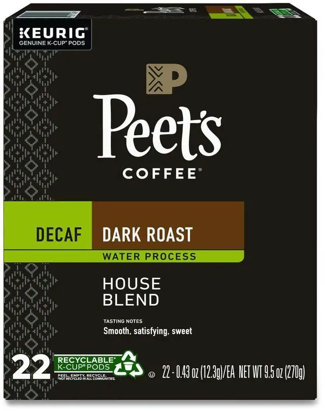 Main image of House Blend Decaf K-Cups 22/Box 5000363996