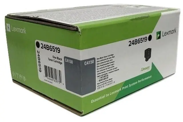 Alt view image 6 of 6 - Lexmark 24B6519 C4150 Toner Cartridge (Black) in Retail Packaging