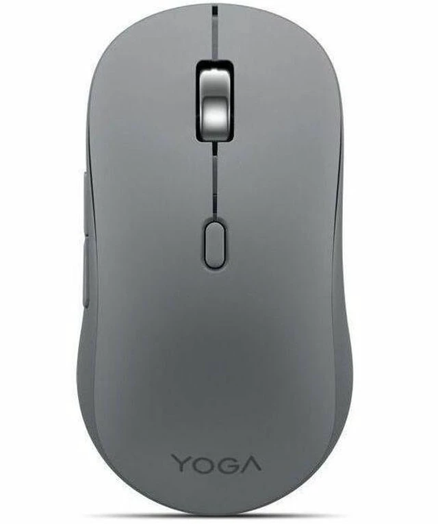Alt view image 6 of 12 - Lenovo Yoga Bluetooth Silent Mouse (Luna Grey), For Gaming