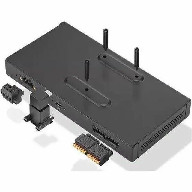 Alt view image 3 of 3 - Lenovo IO Box - Port replicator - USB-C - GigE - CRU - for ThinkCentre M75t Gen 2 11W5, ThinkEdge SE30 11NA, 11NB