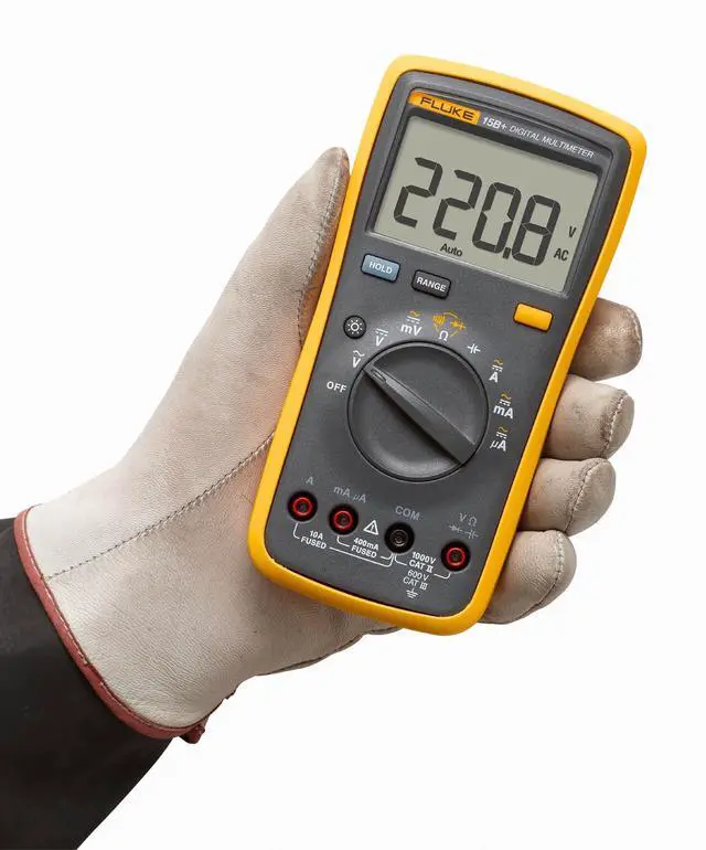 Alt view image 3 of 5 - Fluke 15B+ Digital Multimeter FLUKE15BESP