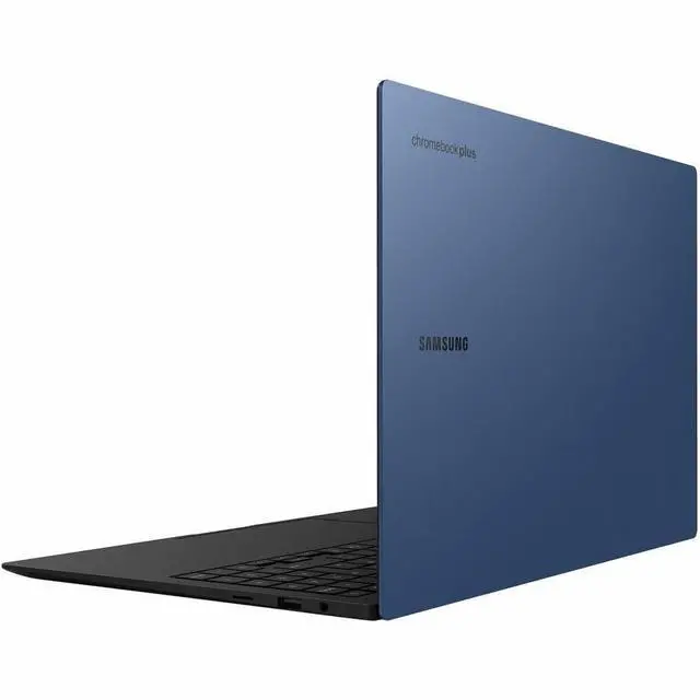 Alt view image 15 of 15 - Samsung Galaxy Chromebook Plus XE550XGA-KC2US 15.6" Chromebook - Full HD - Intel - 16 GB - 256 GB Flash Memory - Neptune Blue - Intel Chip - 1920 x 1080 - ChromeOS - 13 Hours Battery Run Time